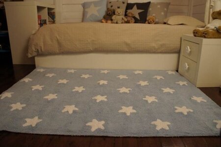 Lorena Canals Blue Stars White 120 x 160