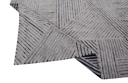 Lorena Canals Woolable Rug Black Chia L 170 x 240