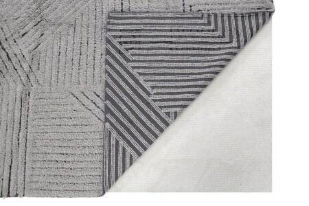 Lorena Canals Woolable Rug Black Chia L 170 x 240