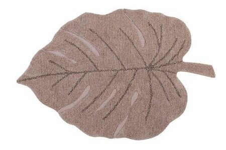 Lorena Canals Washable rug Monstera 120 x 180 - Vintage