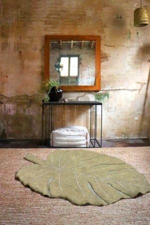 Lorena Canals Washable rug Monstera 120 x 180