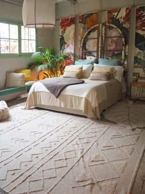 Lorena Canals Washable rug Monstera 120 x 180
