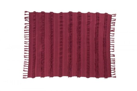 Lorena Canals Kuscheldecke Baumwolle Air 125 x 150 cm - Savannah red