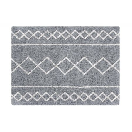 Lorena Canals Back To Basics Oasis Natural 120 X 160 cm  - Grey