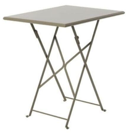 Ethimo Ethimo Flower Rectangular Table 55 x 70 cm Schlammgrau