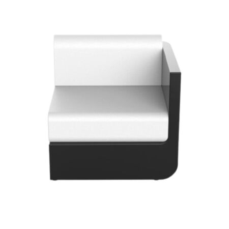 Vondom Vondom Ulm -  Sectional Sofa Left Black, Basic 