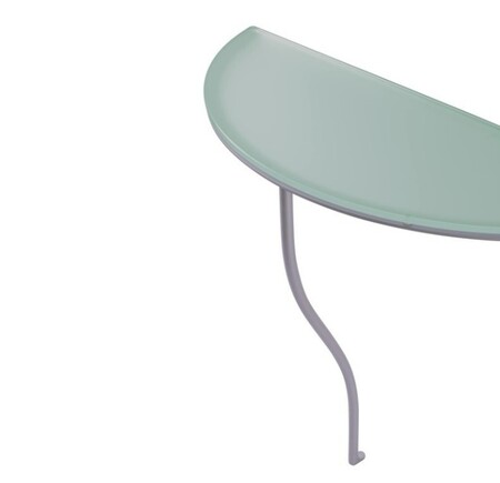 Cappellini One Legged Metallic Grey O41