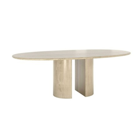 Cappellini Dolmen Light Straw-Yellow Travertine 527
