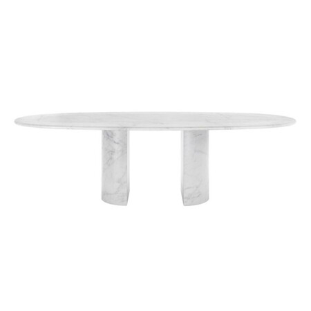 Cappellini Dolmen White Carrara 521