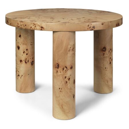Ferm Living Couchtisch Post von Ferm Living  Pappel Maserfurnier