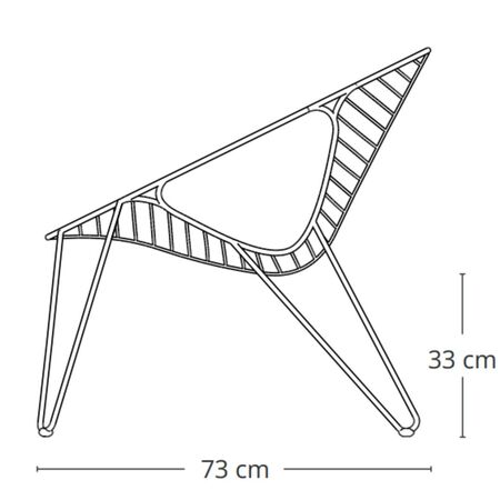 Joli Joli Wire Lounge-Sessel