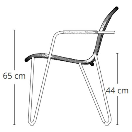 Joli Joli Fizz Armchair - Stuhl mit Armlehne