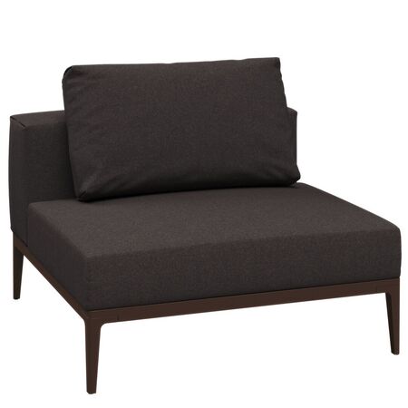 Gloster Gloster Grid Centre unit - Mittelelement Java, Ground Charcoal