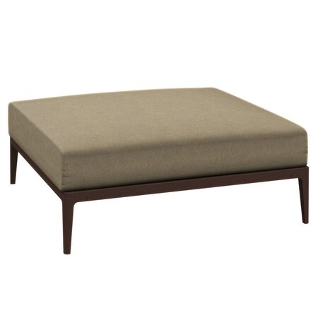 Gloster Gloster Grid Ottoman - Hocker Java, Heritage Ashe