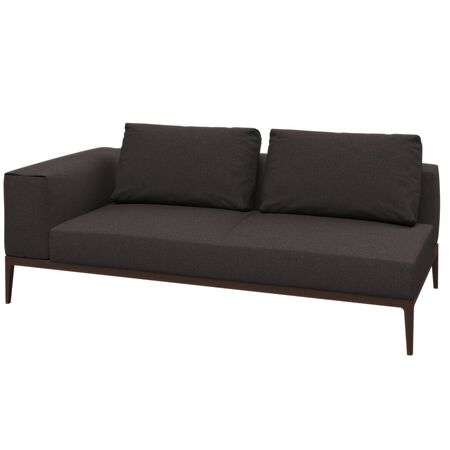 Gloster Gloster Grid End Unit - Endelement Java, Ground Charcoal, Endelement Links
