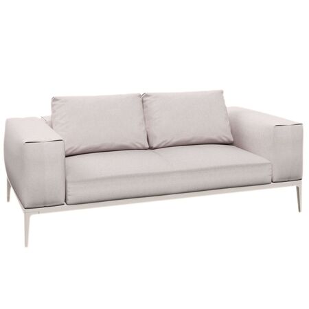 Gloster Gloster Grid Sofa Bone, Ground Beach