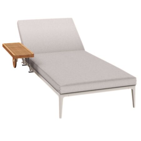 Gloster Gloster Grid Lounger - Liege Bone, Ground Beach