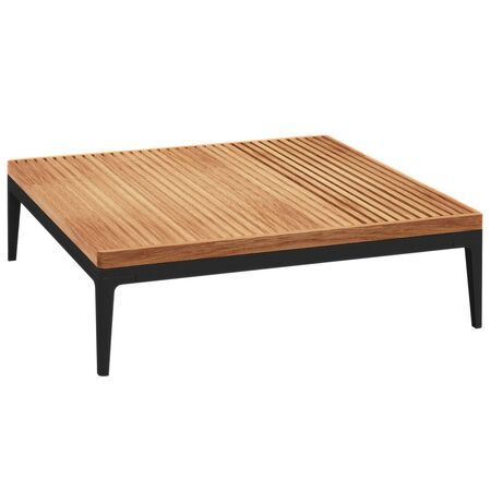Gloster Grid Large Coffee Table Teak - Grosser Couchtisch aus Teakholz Meteor