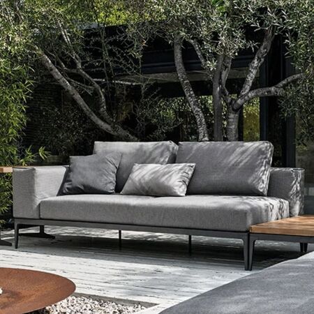 Gloster Grid Rectangular Scatter Outdoor Kissen