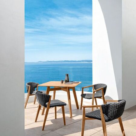 Ethimo Quadratischer Tisch Knit von Ethimo