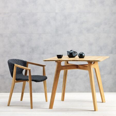 Ethimo Quadratischer Tisch Knit von Ethimo