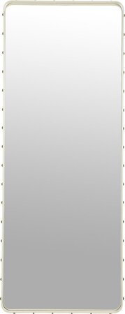 Lederspiegel Adnet Rectangulaire von Gubi