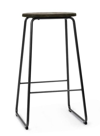 Barhocker Earth aus Waste-to-Value-Technik