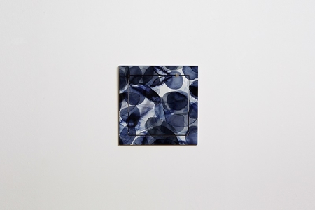 Fläpps Regal 40x40-1 - Bubbles Indigo