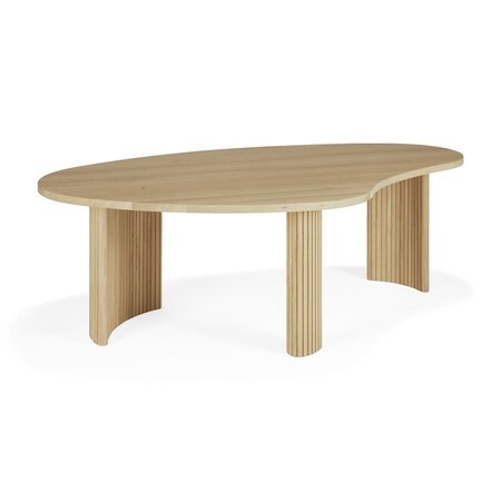 Couchtisch Boomerang in Kieselform von Ethnicraft
