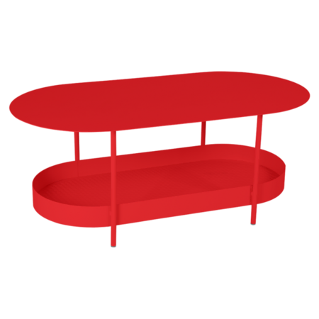 Niedriger Tisch Salsa 113 x 58 cm von Fermob