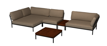 LEVEL Kombination 01- Outdoor Sofa von Houe 