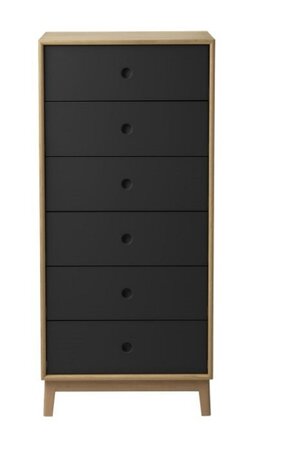 FDB Mobler A87 Butler Dresser Black