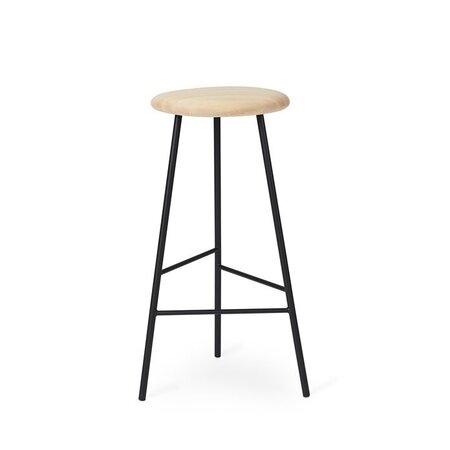 Warm Nordic Pebble Bar stool, 76cm