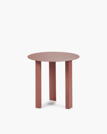 Serax Side Table S Red Tubes - Beistelltisch ⌀40cm x H 39cm