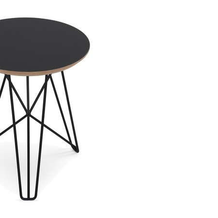 Pastoe,IJhorst Side Table,FENIX® schwarz,Small,Beistelltisch