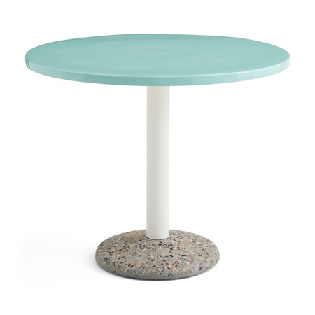 HAY Hay Ceramic Table Ø: 90 cm , Light Mint