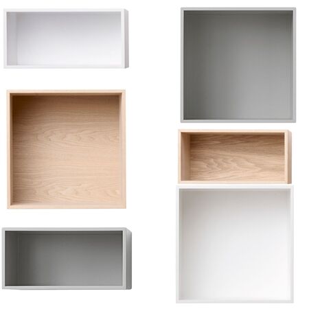 Mini Stacked Storage System Konfiguration 3 von Muuto