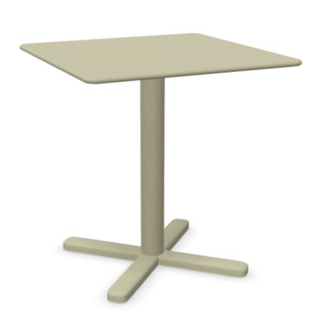 Emu Klappbarer Quadratischer Tisch Darwin 70x70 von Emu 71 Taupe