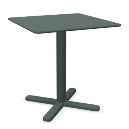 Emu Klappbarer Quadratischer Tisch Darwin 70x70 von Emu 75 Dunkelgrün