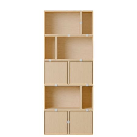 Muuto Stacked Storage System von Muuto  Oak, Konfiguration 8