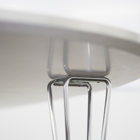 Ellipsentisch Weiss Fritz Hansen