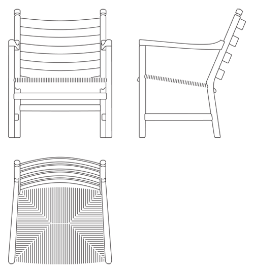 Sessel CH44 Carl Hansen