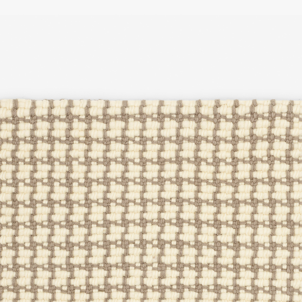 Teppich Lattice Beige Kvadrat