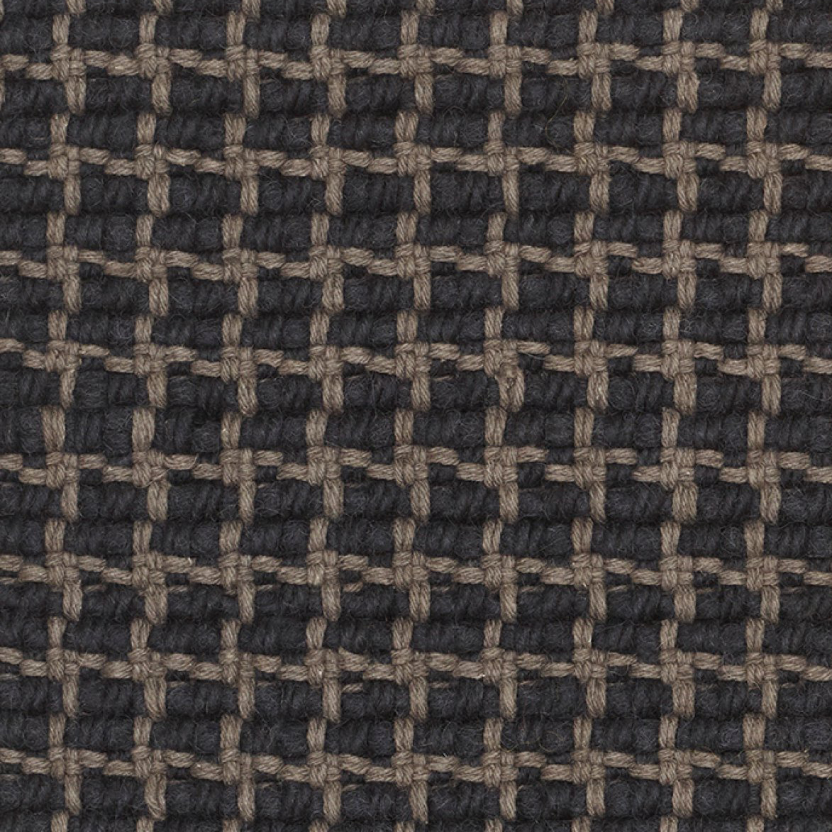 Teppich Lattice Anthrazit Kvadrat