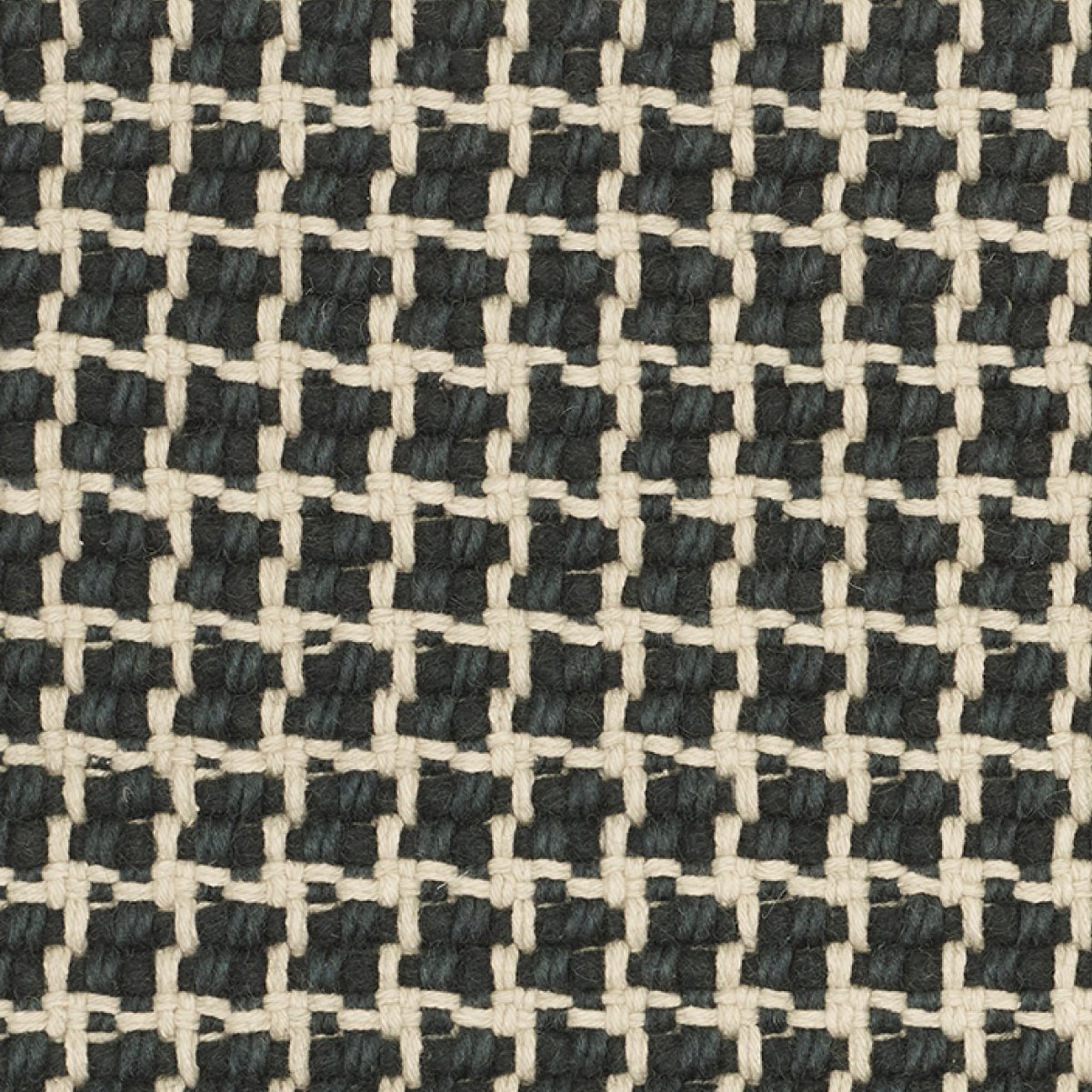 Teppich Lattice Anthrazit-Beige Kvadrat