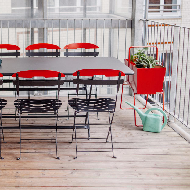 Blumentopf Basket Fermob 