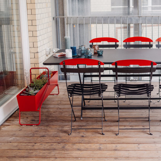 Blumentopf Basket Fermob 