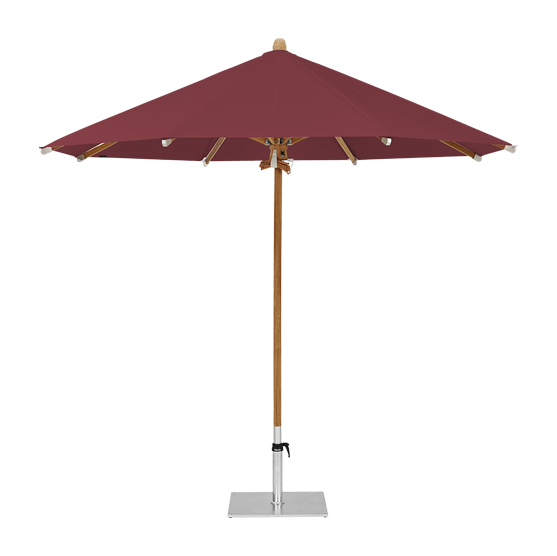 Sonnenschirm Teakwood Glatz