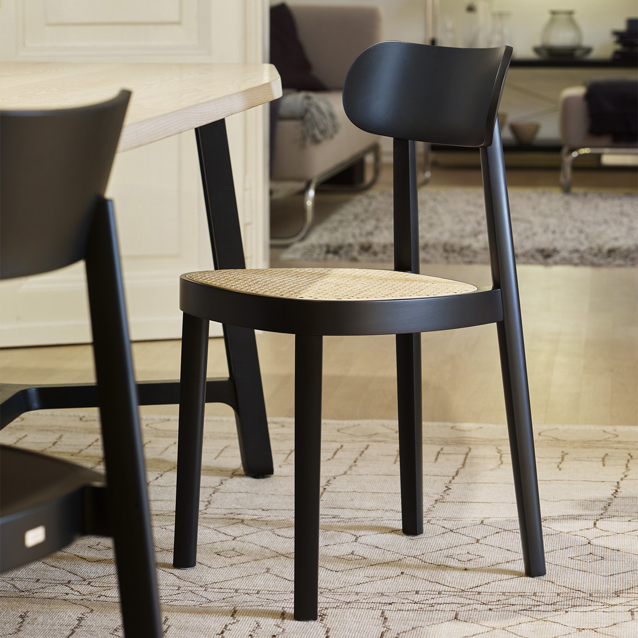 Stuhl 118 Thonet Geflecht
