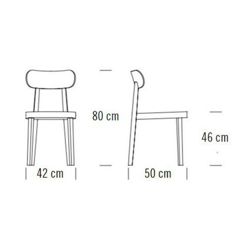 Stuhl 118 Thonet Geflecht